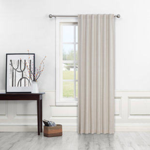 CANORA GREY Simms Geometric Room Darkening Thermal Rod Pocket/Back Tab Single Curtain Panel