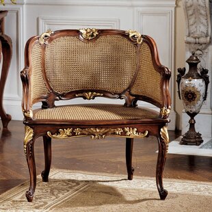 FLEUR DE LIS LIVING Emanuel Rattan Armchair