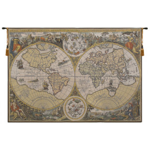 CHARLOTTE HOME FURNISHINGS Orbis Terrae Tapestry