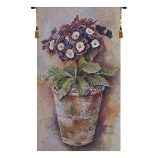 CHARLOTTE HOME FURNISHINGS Loom Woven Cotton Blend Wall Hanging