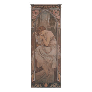 CHARLOTTE HOME FURNISHINGS Loom Woven Cotton Blend Wall Hanging