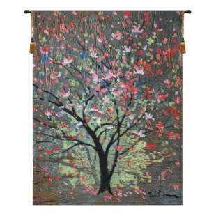 CHARLOTTE HOME FURNISHINGS Hopefull Tree by Simon Bull Tapestry