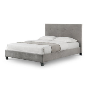 ZIPCODE DESIGN Ciotti UK King Upholstered Bed Frame with Mattress