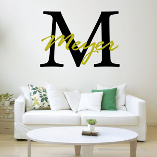 EAST URBAN HOME Text & Numbers Wall Decal