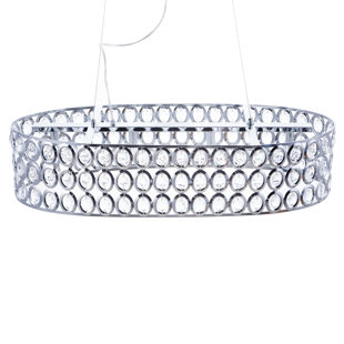 MERCER41 Kristallglas-Pendelleuchten-Set 4-flammig Orlando