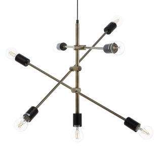 MERCURY ROW Geometrische Pendelleuchte 7-flammig Milano