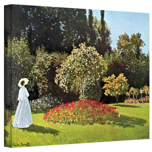 ARTWALL " Woman In Park With Poppies " by Claude Monet