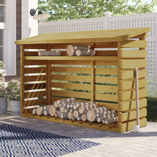 EMPIRE SHEDS LTD 188cm W x 61cm D Wood Log Store
