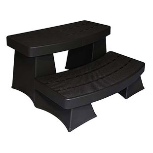 Cyanna Valley Spas 24.75'' D Hot Tub Step in Black