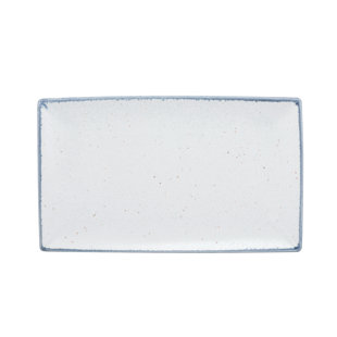 TEN STRAWBERRY STREET Arctic 10" Rectangular Platter (Set of 3)