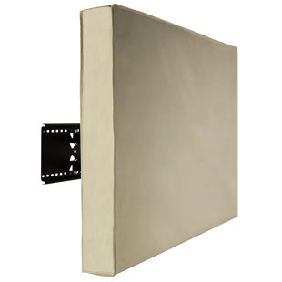 Mount-It! Outdoor TV Weatherproof Cover for 46 - 48 in. TVs | Bottom Seal Weatherproof TV Protector