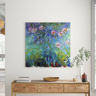 EAST URBAN HOME Wandbild Schmucklilien von Claude Monet