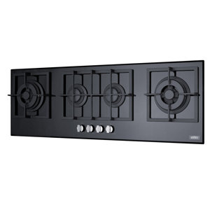 Summit Appliance Summit 40" Black Gas 4 Burner Cooktop