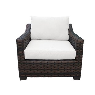 KATHY IRELAND HOMES & GARDENS BY TK CLASSICS River Brook Patio Chair with Cushions