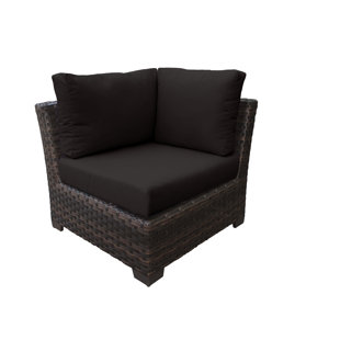 KATHY IRELAND HOMES & GARDENS BY TK CLASSICS River Brook Patio Chair with Cushions