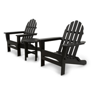 IVY TERRACE Classics 3-Piece Folding Adirondack Set