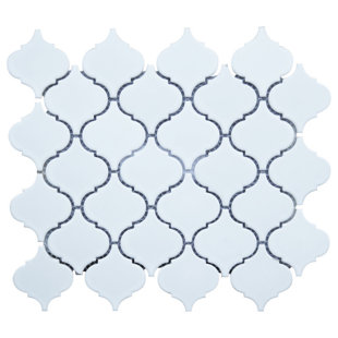 NOVOTILESTUDIO Arabesque 2" x 2" Porcelain Mosaic Tile