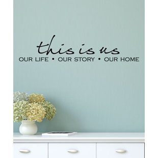 BELVEDERE DESIGNS LLC This is Our Life Story Home Wall Decal