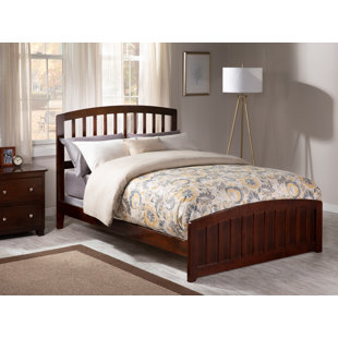 AFI FURNISHINGS Richmond Solid Wood Low Profile Platform Bed