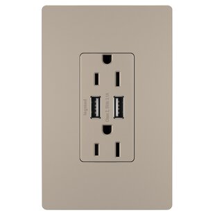 LEGRAND Radiant 15 Tamper Resistant Duplex Outlet