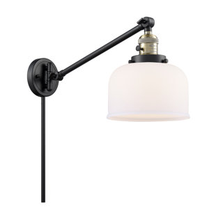 LONGSHORE TIDES Angelluis 1 - Light Dimmable Brushed Satin Nickel Swing Arm
