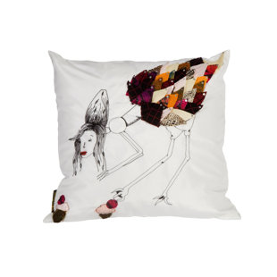 DEBAGE INC. Sea Side Cupcake Throw Pillow