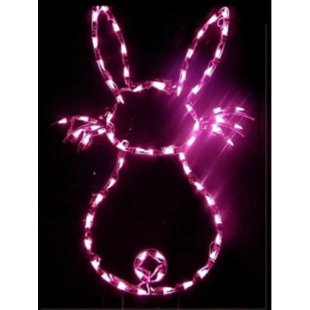 LORI'S LIGHTED D'LITES Easter Bunny Peep Holiday Lighted Display