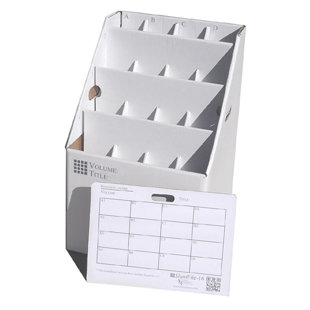 ADVANCED ORGANIZING SYSTEMS Cardboard Rolled Files Box