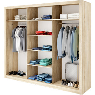 HYKKON Mowgli 3 Door Manufactured Wood Wardrobe