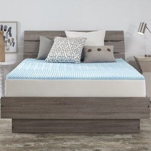COMFORPEDIC LOFT FROM BEAUTYREST 2" Reversible 3 Zone Gel Memory Foam Mattress Topper