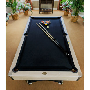 AIRZONE PLAY Modern Beechwood 7' Pool Table (Wayfair Exclusive)