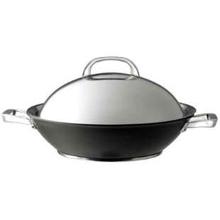 CIRCULON BY MEYERGROUP 36 cm Wok aus Aluminium mit Deckel