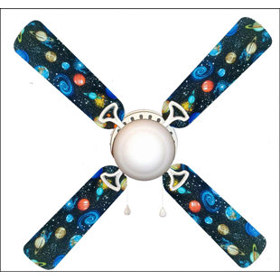 ZOOMIE KIDS Spitzer 42'' Ceiling Fan with Light Kit