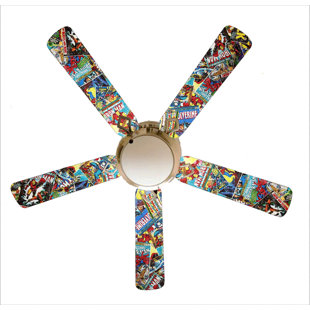 888 COOL FANS 52.00'' Ceiling Fan with Light Kit