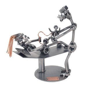 H & K SCULPTURES Handmade People Figurine / Sculpture