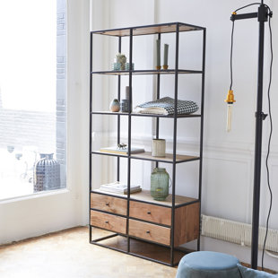 TIKAMOON Bücherregal Agra