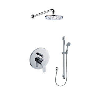 AGUA CANADA Vienna Dual Function Complete Shower System with Rough-in Valve