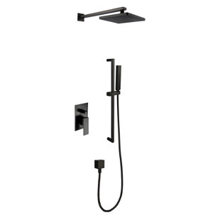AGUA CANADA Vito Dual Function Complete Shower System with Rough-in Valve