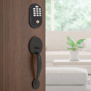 YALE HOME Assure Lock Push Button Single Cylinder Deadbolt with ZigBee