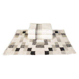 AUGUST GROVE Glenfield Cotton Terrycloth Bath Sheet