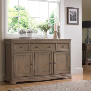 AUGUST GROVE Galata 140cm Solid Wood Sideboard