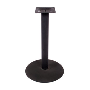 BFM SEATING 22" Round Table Base, Dining Height
