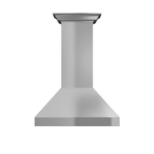 ZLINE 30" Professional 500 CFM Convertible Wall Mount Range Hood in Stainless Steel