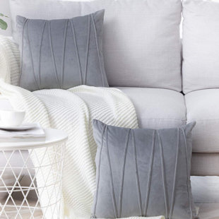 DECOR UR SPACE Chevron Geometric Pillow Cover (Set of 2)