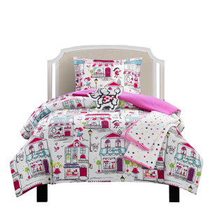 ZOOMIE KIDS Pelham Microfiber 5 - Piece Comforter Set