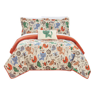 ZOOMIE KIDS Levesque Microfiber 3 - Piece Comforter Set