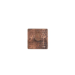 PREMIER COPPER PRODUCTS Hammered Copper Single Robe/Towel Hook