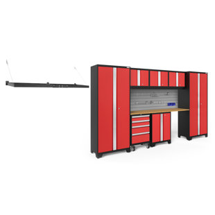 NEWAGE PRODUCTS Bold Series 9 Piece Garage Storage Cabinet Set