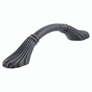 STONE MILL HARDWARE Fluted 3 3/4" Center to Center Arch Pull
