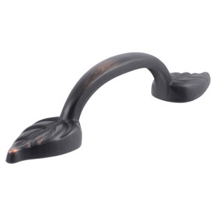 STONE MILL HARDWARE Leaf 3" Center to Center Arch Pull